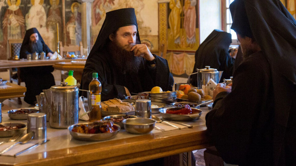 Η διατροφή των μοναχών του Αγίου Όρους